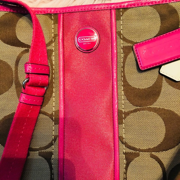 Coach Bags Hot Pink Coach Crossbody Purse Poshmark